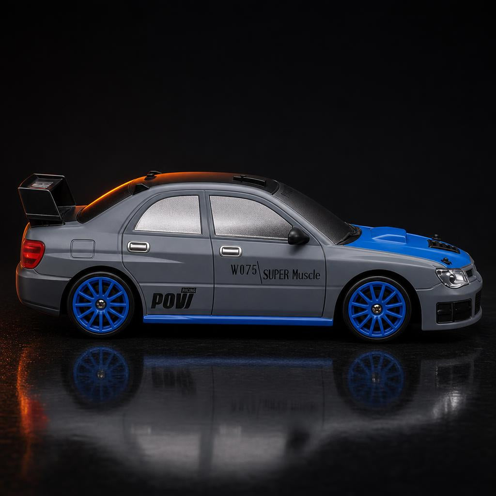 DriftLab Gris Rally — vista perfil