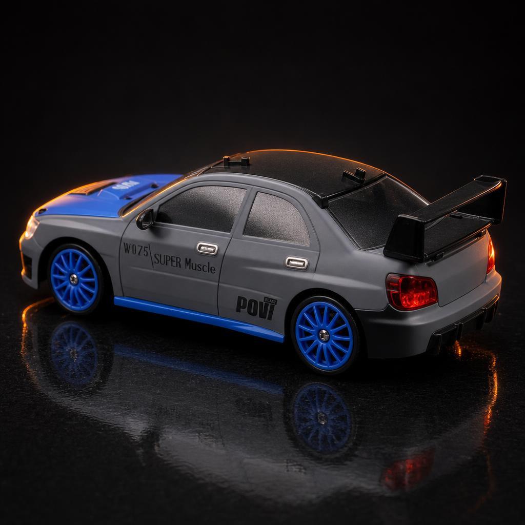 DriftLab Gris Rally — vista trasera