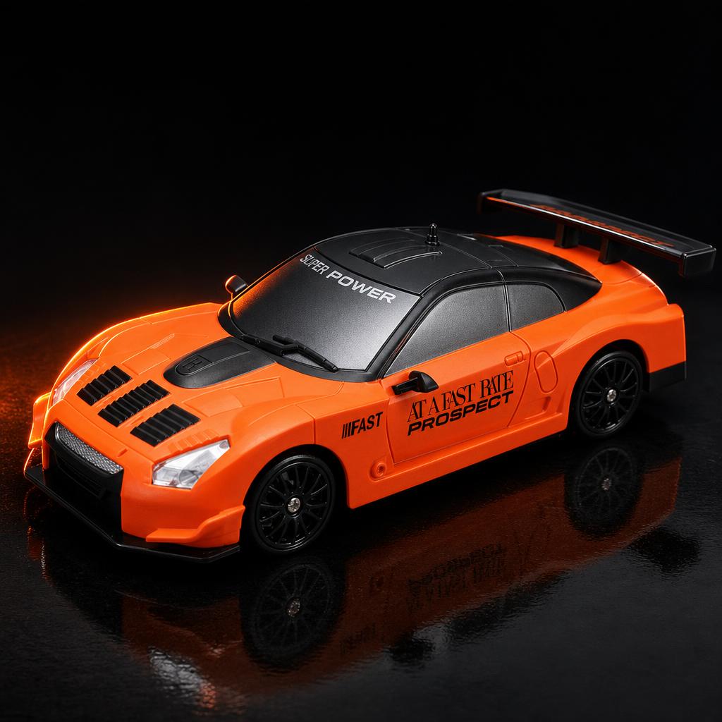 DriftLab Naranja GT — vista frontal