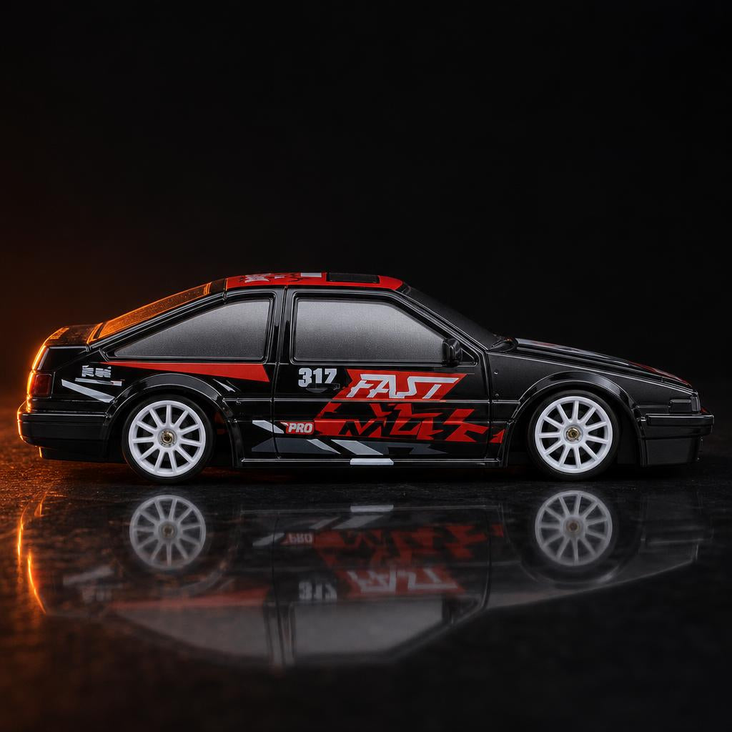 DriftLab Negro 317 — vista perfil