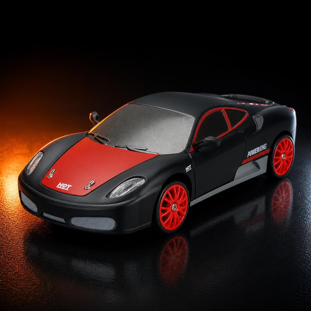 DriftLab Negro Fuego — vista frontal