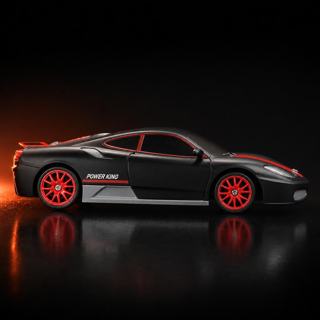 DriftLab Negro Fuego — vista perfil