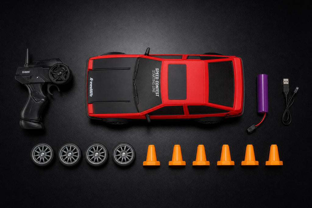 Todo lo que incluye la caja de DriftLab