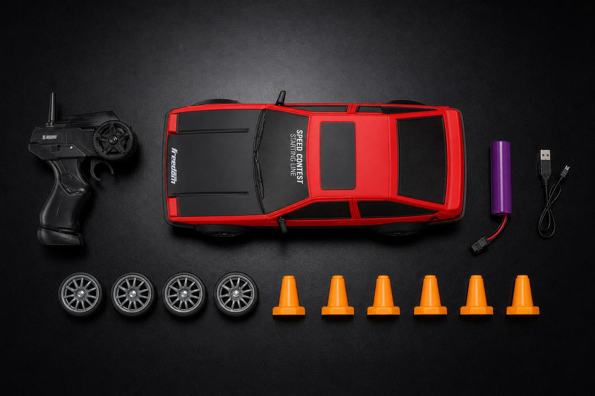 Todo lo que incluye la caja de DriftLab